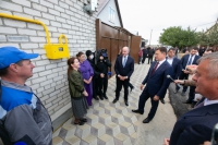 В День Карачаево-Черкесии в новом микрорайоне Северный Усть-Джегуты начали подключать к газовым сетям дома местных жителей