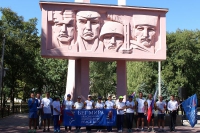 Усть-Джегутинский район принял команду международной  факельной эстафеты  «Бег Мира»