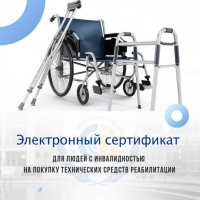 В 2023 году почти каждое пятое ТСР, которое получают граждане с инвалидностью, оплачено с помощью электронного сертификата
